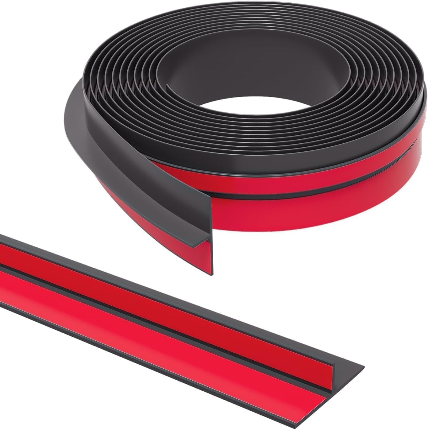 TEKCOOL T-Shaped Door Draft Stopper, Silicon Bottom Sealing Strip | Self Adhesive Gap Filler Rubber | Protector from Cockroach, Bugs, Air & Dust';-image-10