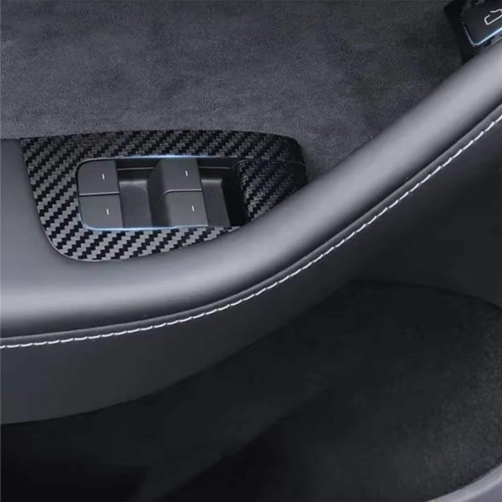 Auto Button Aufkleber Für Tesla Modell Y Auto-Taste Aufkleber