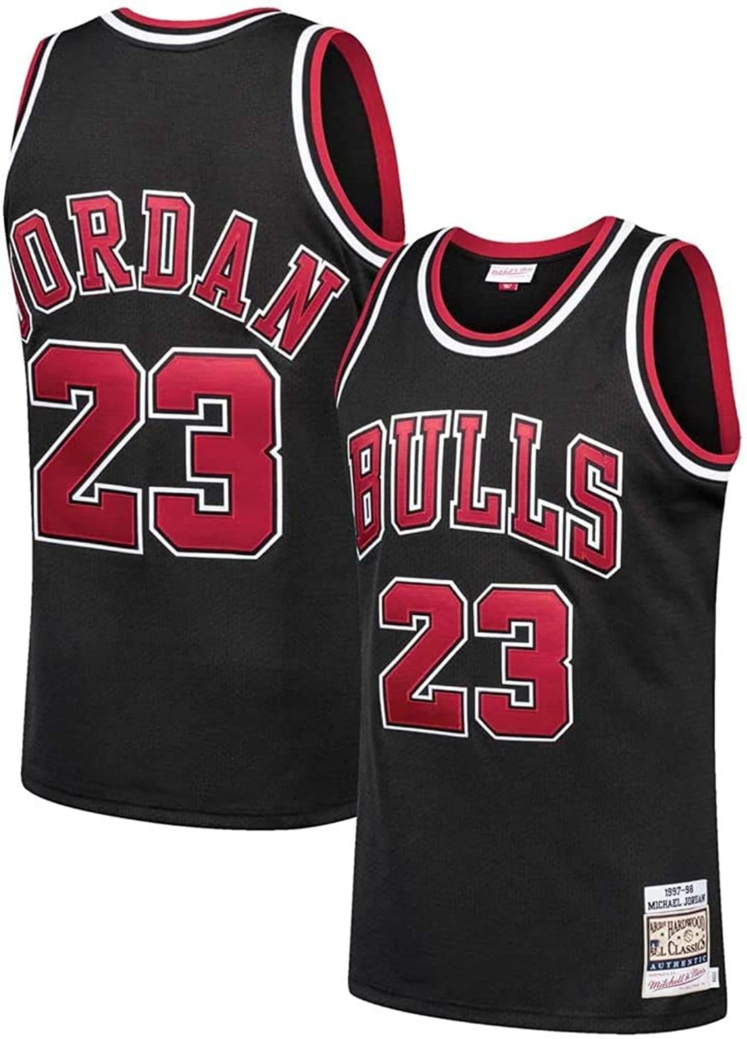 Chicago Bulls NBA Jersey #23 Michael Jordan 1997-98 Retro Sleeveless Comfortable Mesh Embroidered Fresh Breathable Fabric