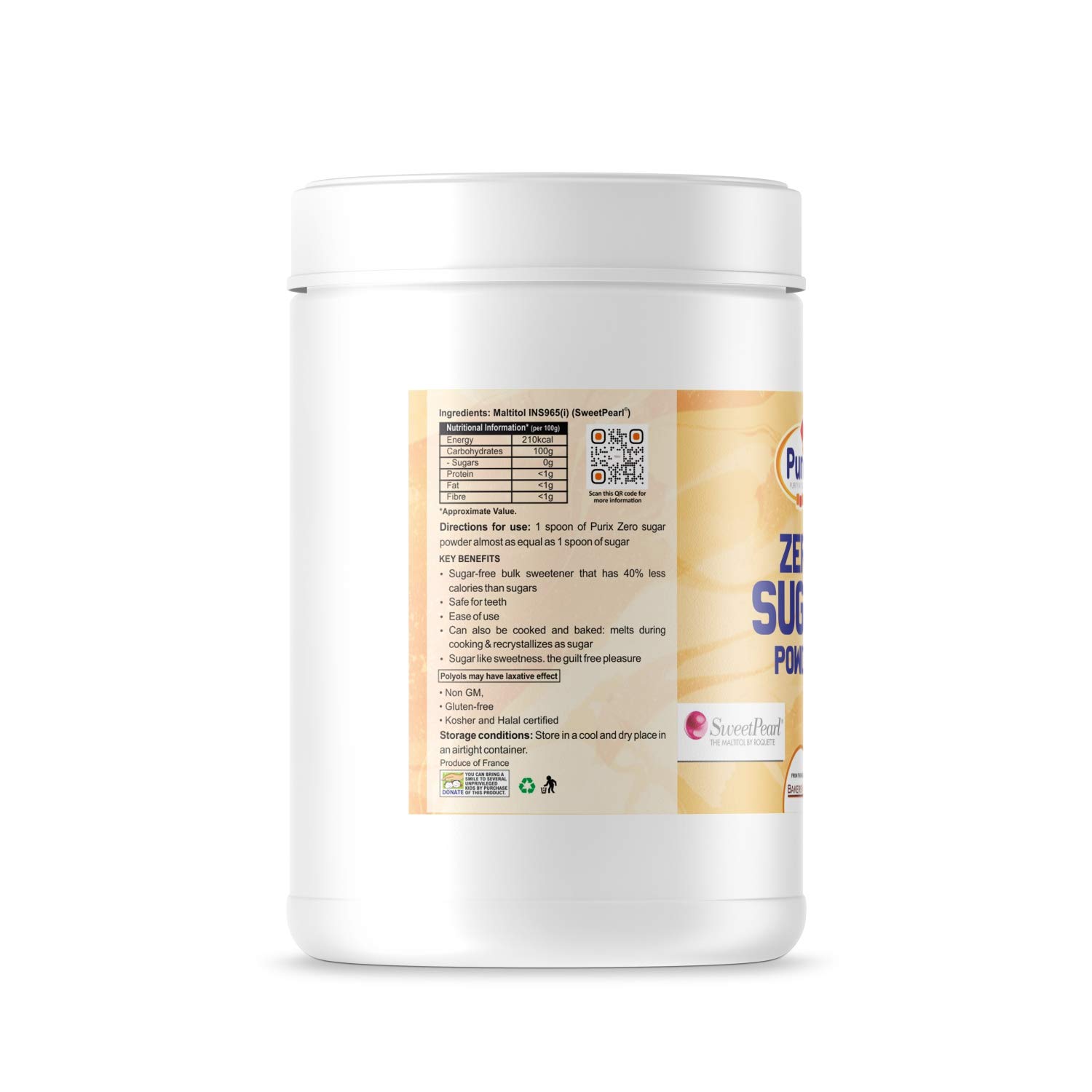 Purix Zero Sugar Powder,500 GM - Image 3 thumbnail