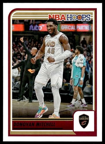Miniatura 3 de 2023-24 Panini Hoops #149 Donovan Mitchell NM-MT Cleveland Cavaliers Basketball Trading Card
