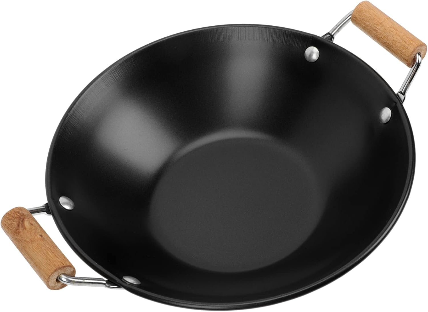 Housoutil Stainless Steel Griddle Non Stick Skillets Grill Pan with Lid