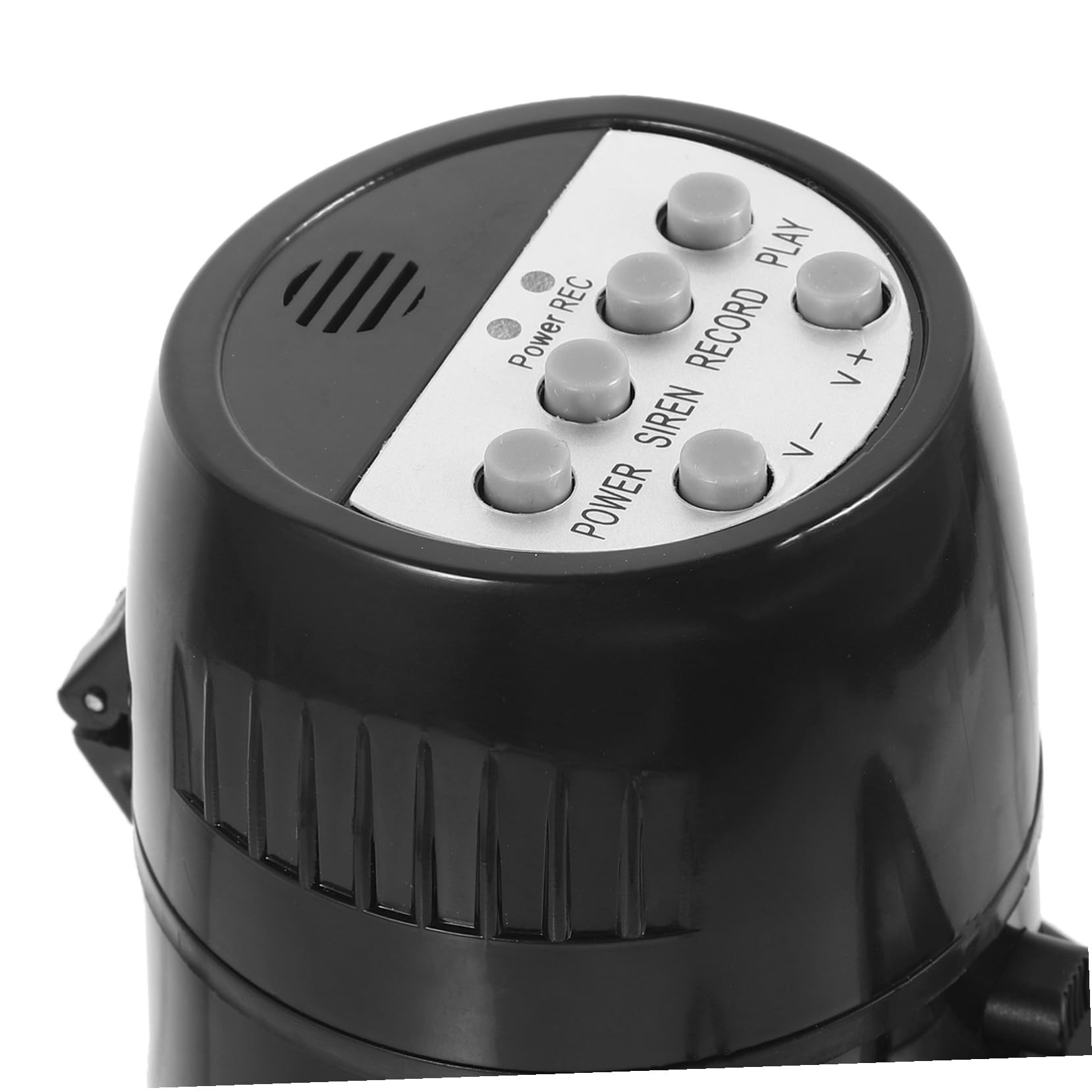 POPETPOP Megáfono Portátil 25w Negro para Animar a Aficionados al Fútbol