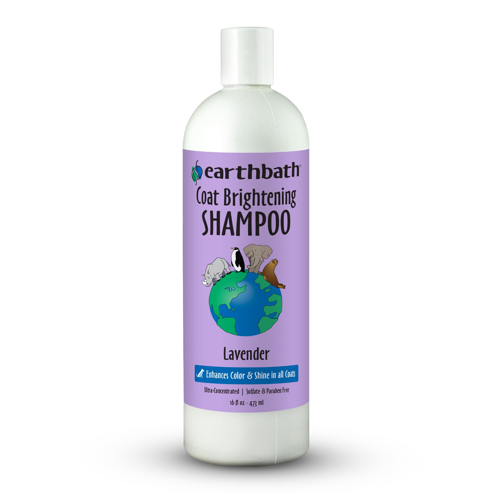 earthbath Lavender Coat Brightening Shampoo
