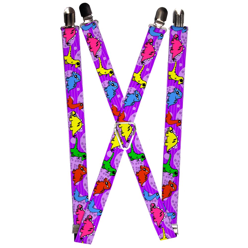 Buckle-Down Men's Suspender, multicoloured, One Size