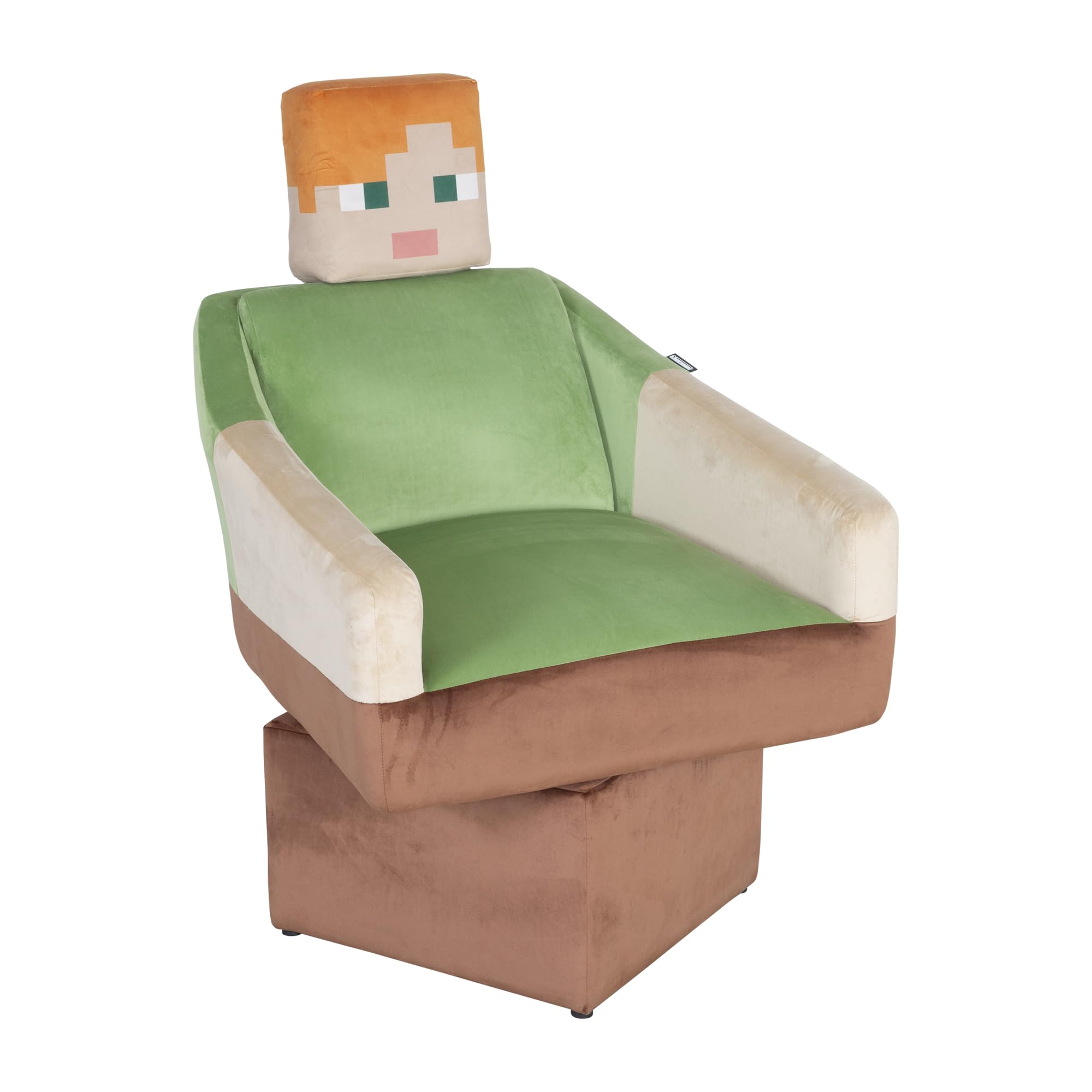 MINECRAFT - Drehsessel mit Rücken- und Armlehne, Alex, gepolstert
