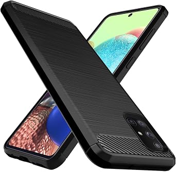 Osophter for Galaxy A71 5G Case[NOT for Verizon A71 5G UW] Shock-Absorption Flexible TPU Rubber Protective Phone Cover for Samsung Galaxy A71 5GBlack