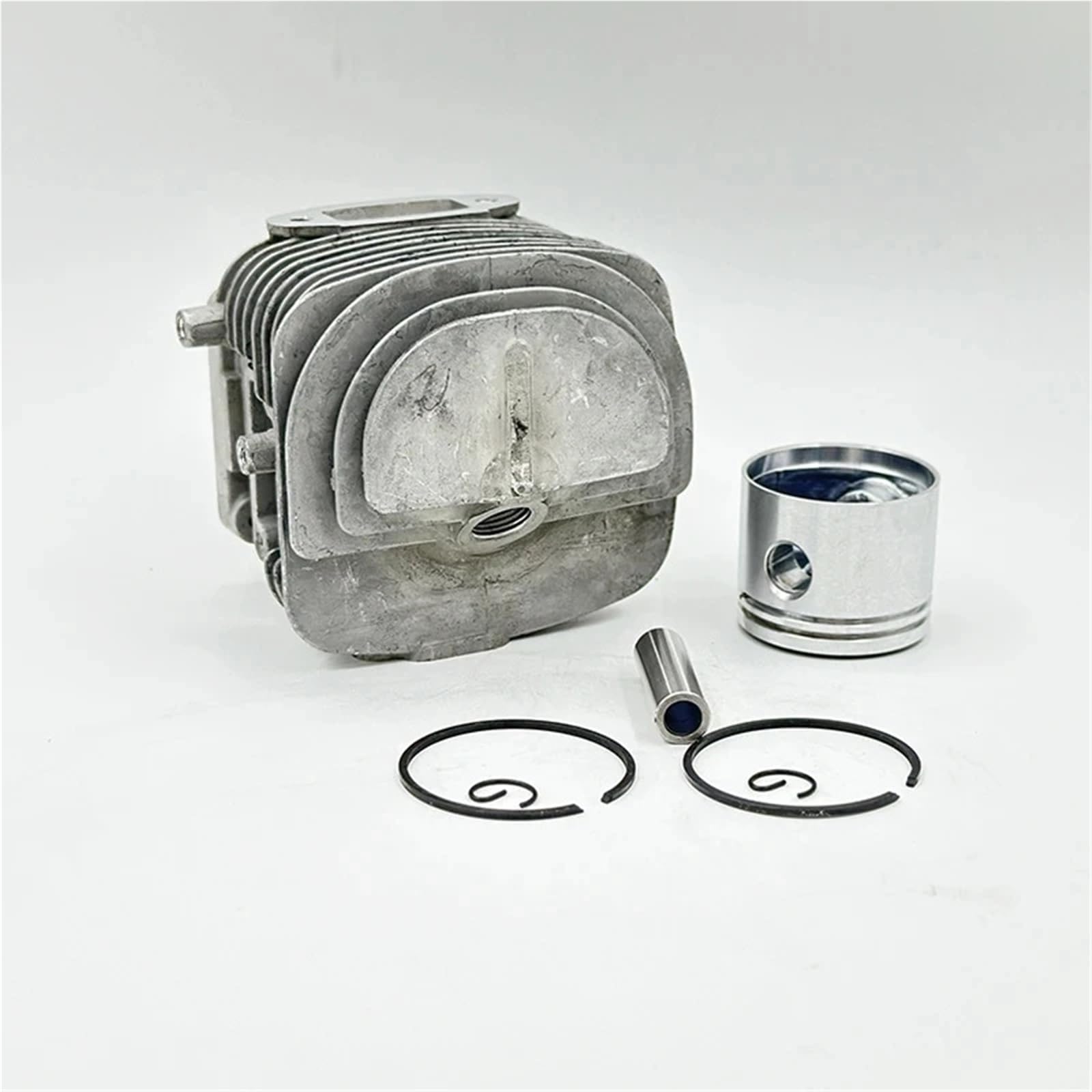 Zestaw cylindrów 42,5 mm pasuje do Kawasaki Tj45 Tj45e Kbl45 45,4 cm3 1,8 KM cylinder z pierścieniem tłokowym zaciski montażowe części do kosy spalinowej