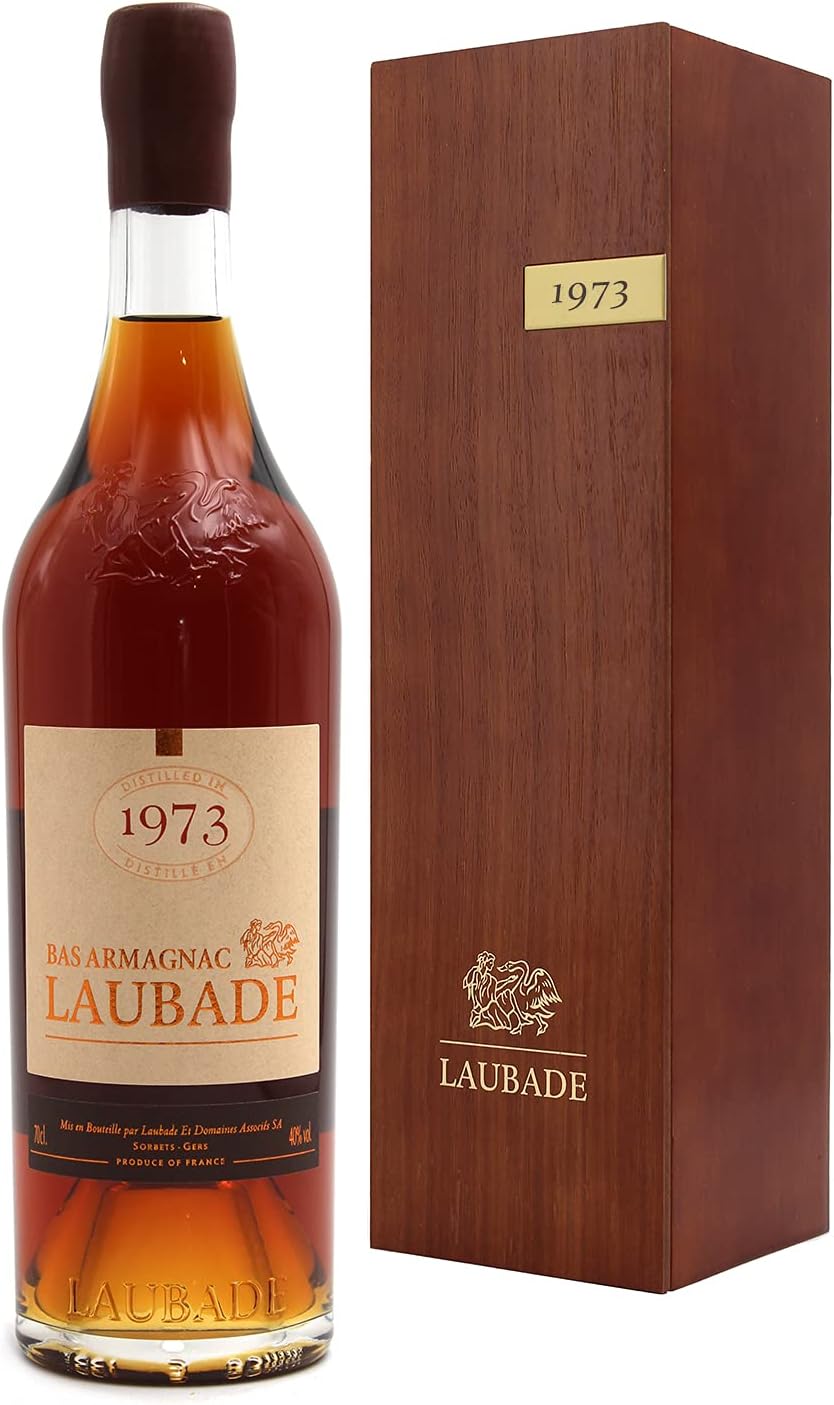 人気が高い 1973蒸留酒 フランス製 Bas Armagnac Laubade alassema