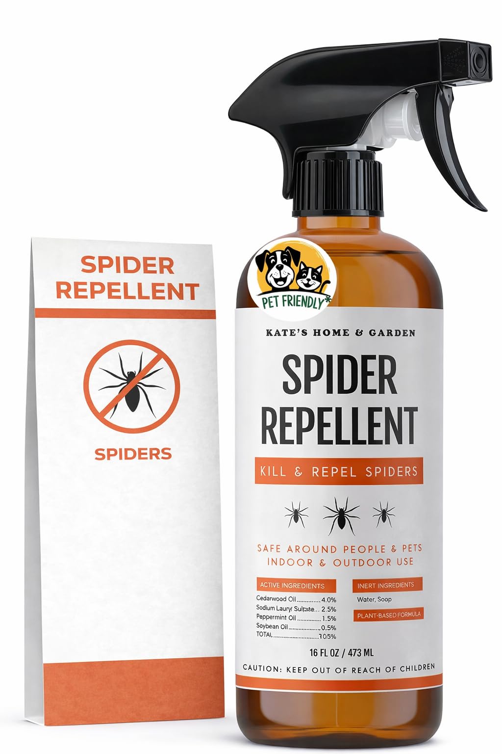 Kate's Home & Garden Spider Repellent