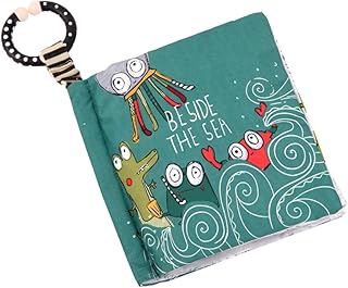 Toyvian Livro De Pano De Bebê 2 Pçs Livros Infantis Babybooks Livros De Quebra-Cabeça Livro De Pano Livro De Tecido Livro Educacional Polvo Tridimensional Livros De Bebê