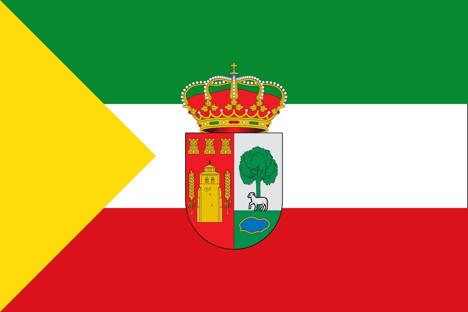 Drapeau Large Busto de Bureba Burgos tissu anti-déchirure qui ne décolore pas au soleil
