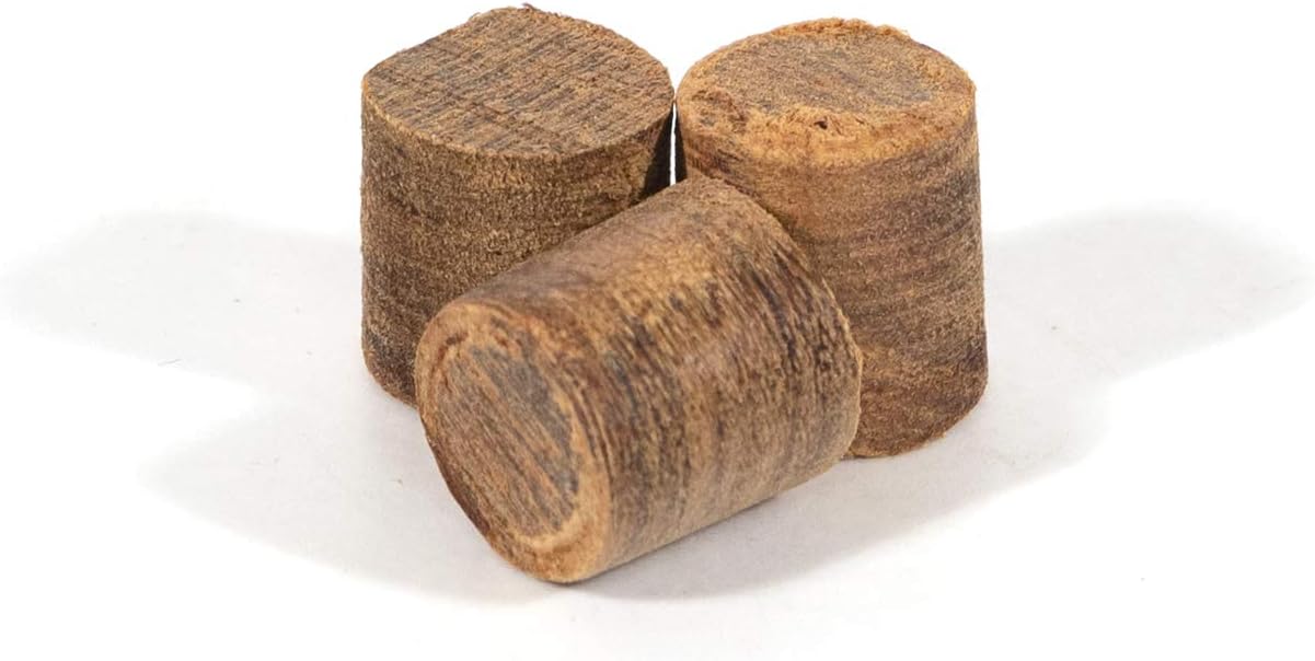DeckWise Ipe Hardwood Plugs, 3/8" Tapered Hardwood Plugs for 50 sq. ft. of Decking (100 Plugs)