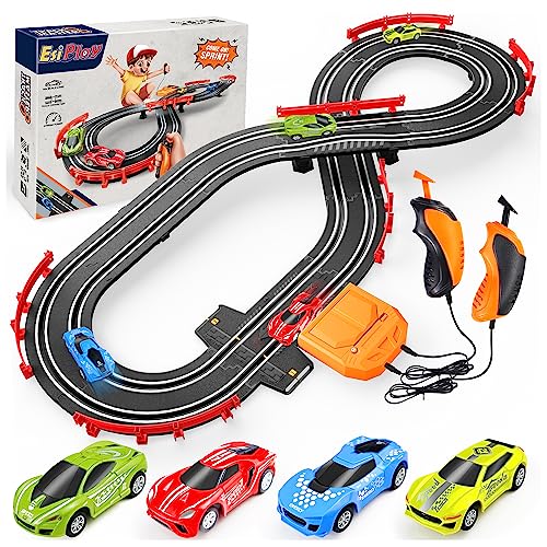 Esiplay AY01-2 Slot Car Race Track Sets, Electric Boys Toys Race Car Track thumb #6