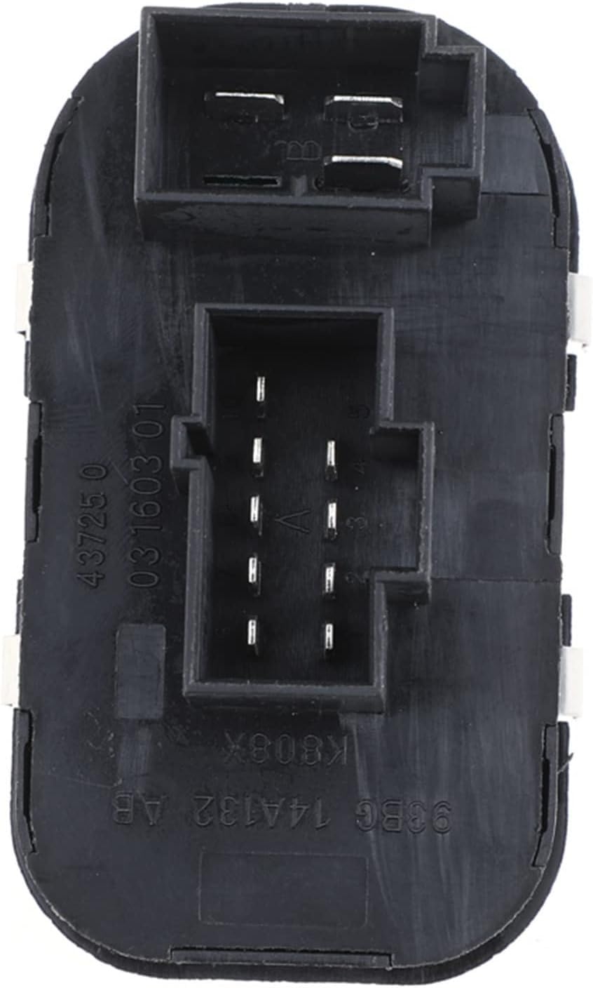 Interruptor Auto accesorios maestro interruptor de Control de ventana eléctrica botón 93BG14A132AB 93BG-14A132-AB 1 pieza