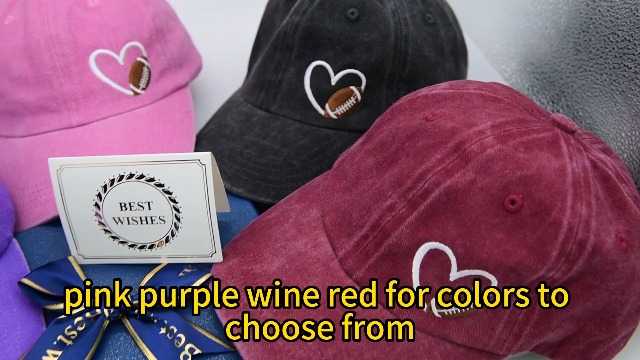 Gorra baseball bordada corazón ajustable con caja miniatura 7