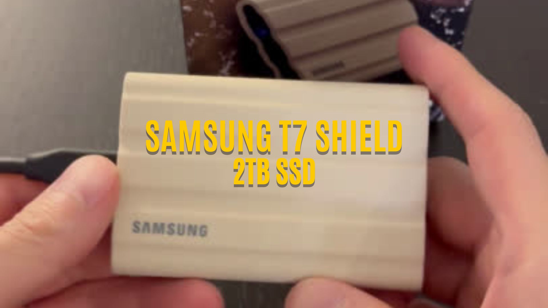 Watch How fast? Quick test on the 2TB Samsung T7 Shield SSD! on