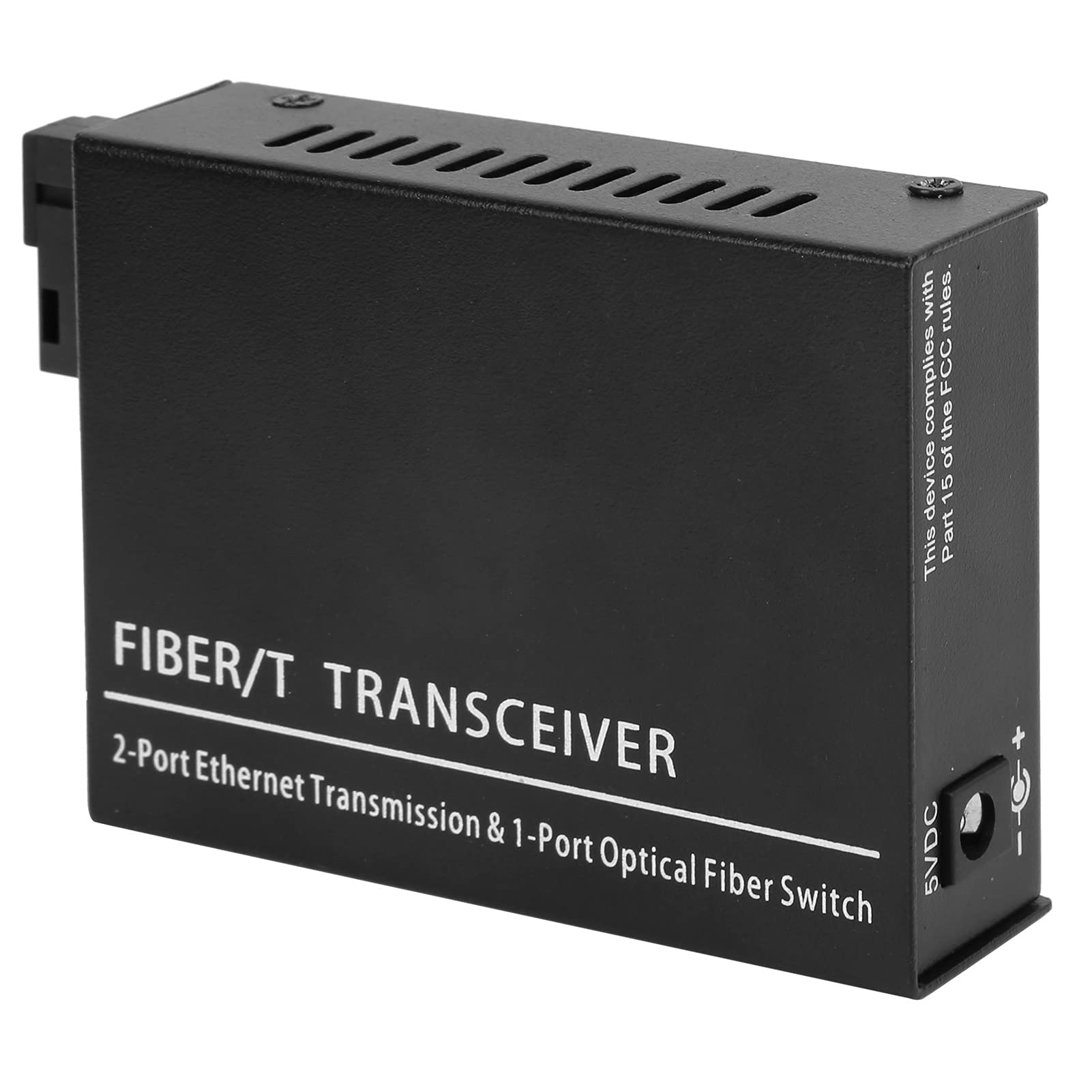 Konwerter mediów światłowodowych |Interfejs SC/FC/ST/SFP dla Ethernetu na światłowód |Transmisja na duże odległości 3KM |Plug & Play dla kamer bezpieczeństwa/sieci