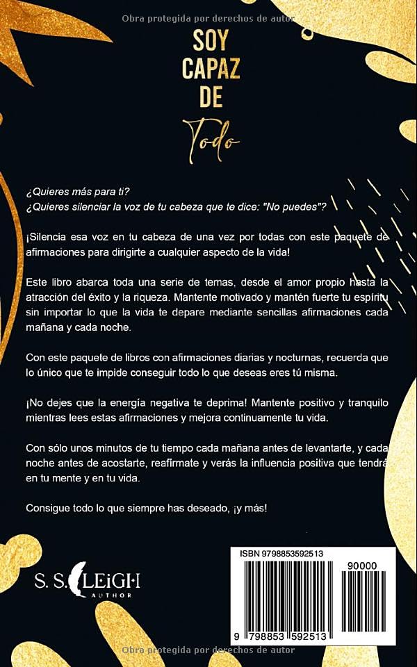 Vista 2 de Soy Capaz de Todo Más de 4.500 Afirmaciones Diarias de Positividad, Felicidad, Confianza, Riqueza, Dinero y un Futuro Más Brillante
