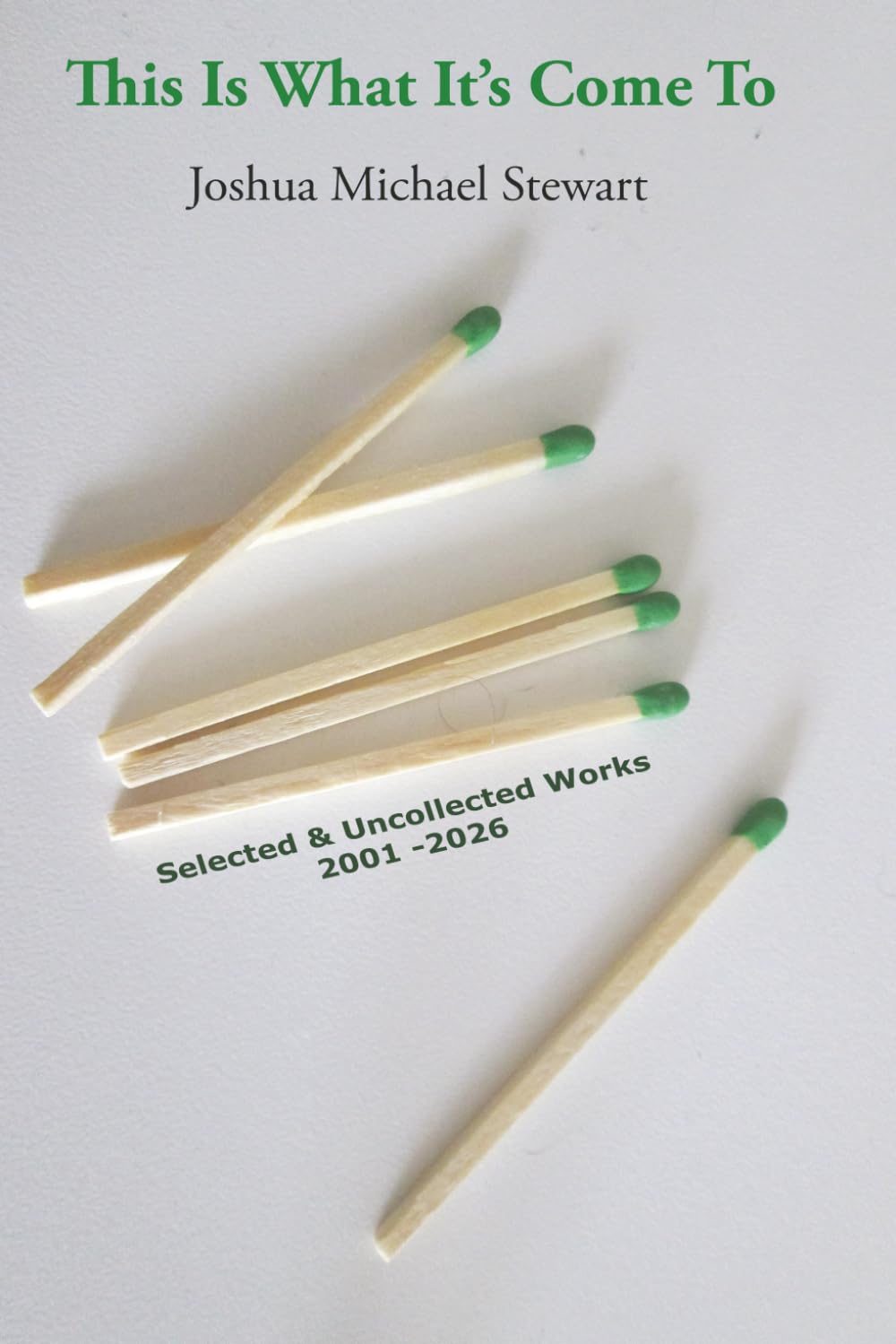 THIS IS WHAT IT’S COME TO: Selected & Uncollected Works 2001-2026