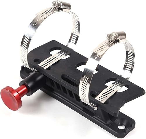 Miniatura 7 de Soporte de aluminio ajustable para extintor de incendios de liberación rápida compatible con Toyota Supra GR A90 A91 MK5 2019-2022, soporte de