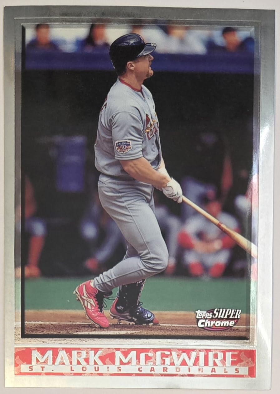 Amazon.com: Mark McGwire baseball card (St. Louis Cardinals) 1999