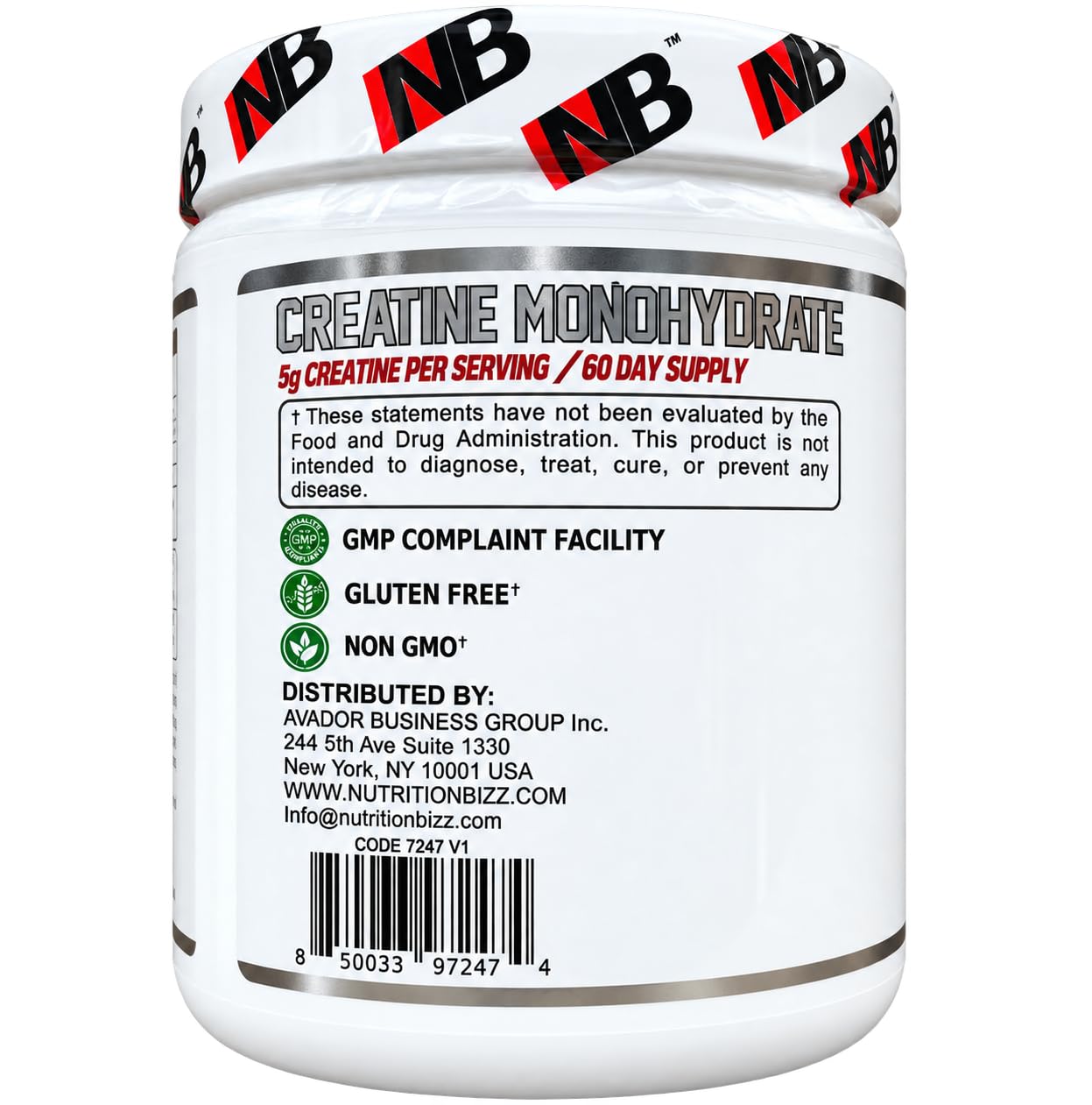 Creatine Monohydrate Powder – Micronized Unflavored Creatine, 5g per Serving, 60 Servings, 300g — Amazon image 4
