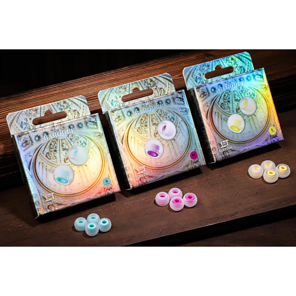 Amazon | 【VGP2026受賞】ELETECH BAROQUE イヤーピース [Stage S