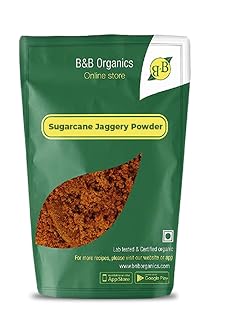 B&B Organics sugarcane jaggery powder (1 kg) / Traditional Sugar/Naatu Sarkarai
