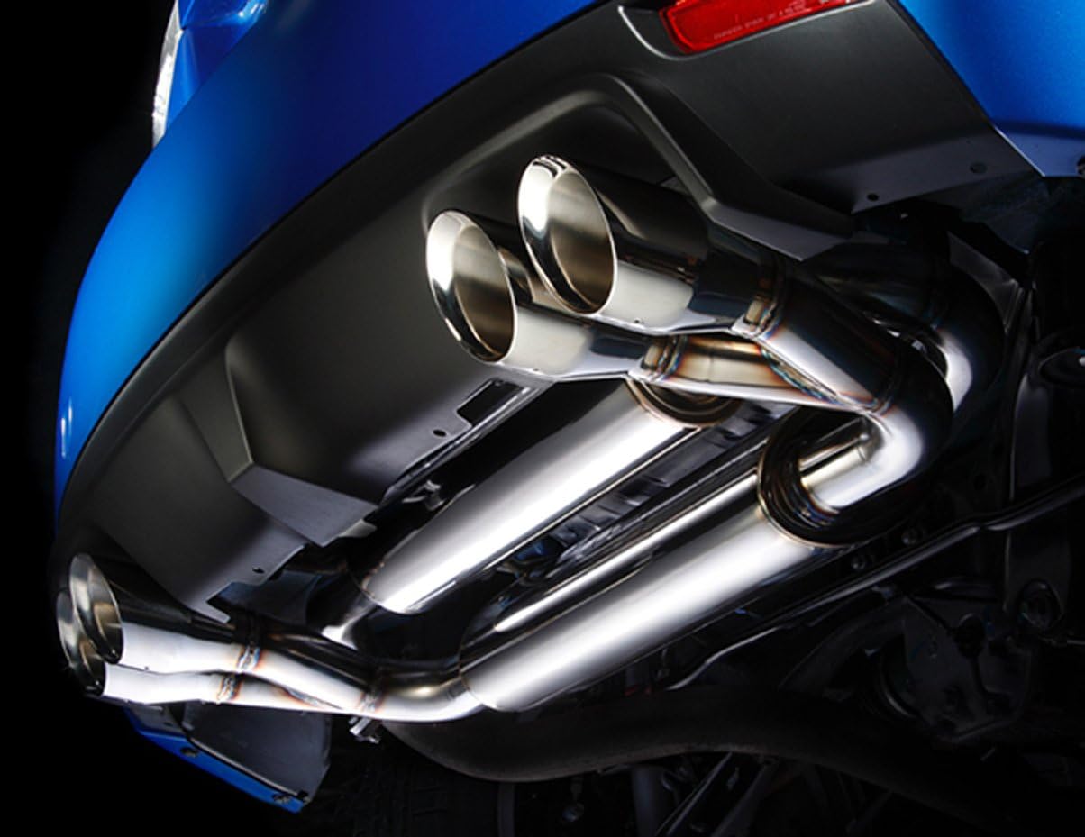 スバル インプレッサ GRB、GRF用ストレートマフラー リアピース BS Remark スバル インプレッサ WRX STI GRB GRF ハッチバック