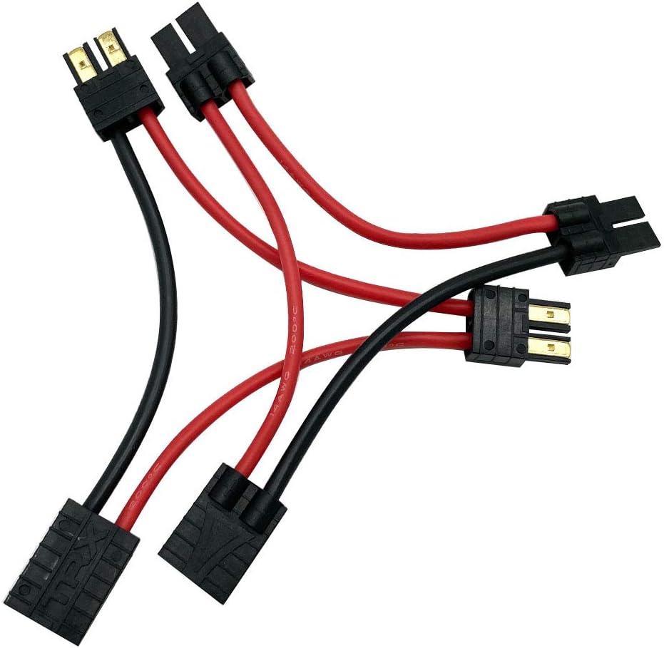 FLY RC 2PCS Series Battery Connection Wire Harness for Traxxas Slash