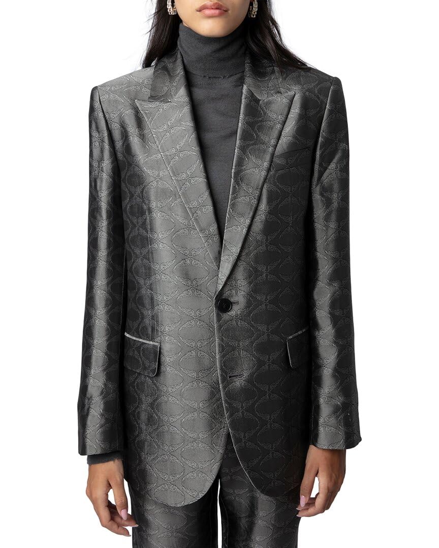 Jacquard Wing Print Blazer by Zadig Voltaire