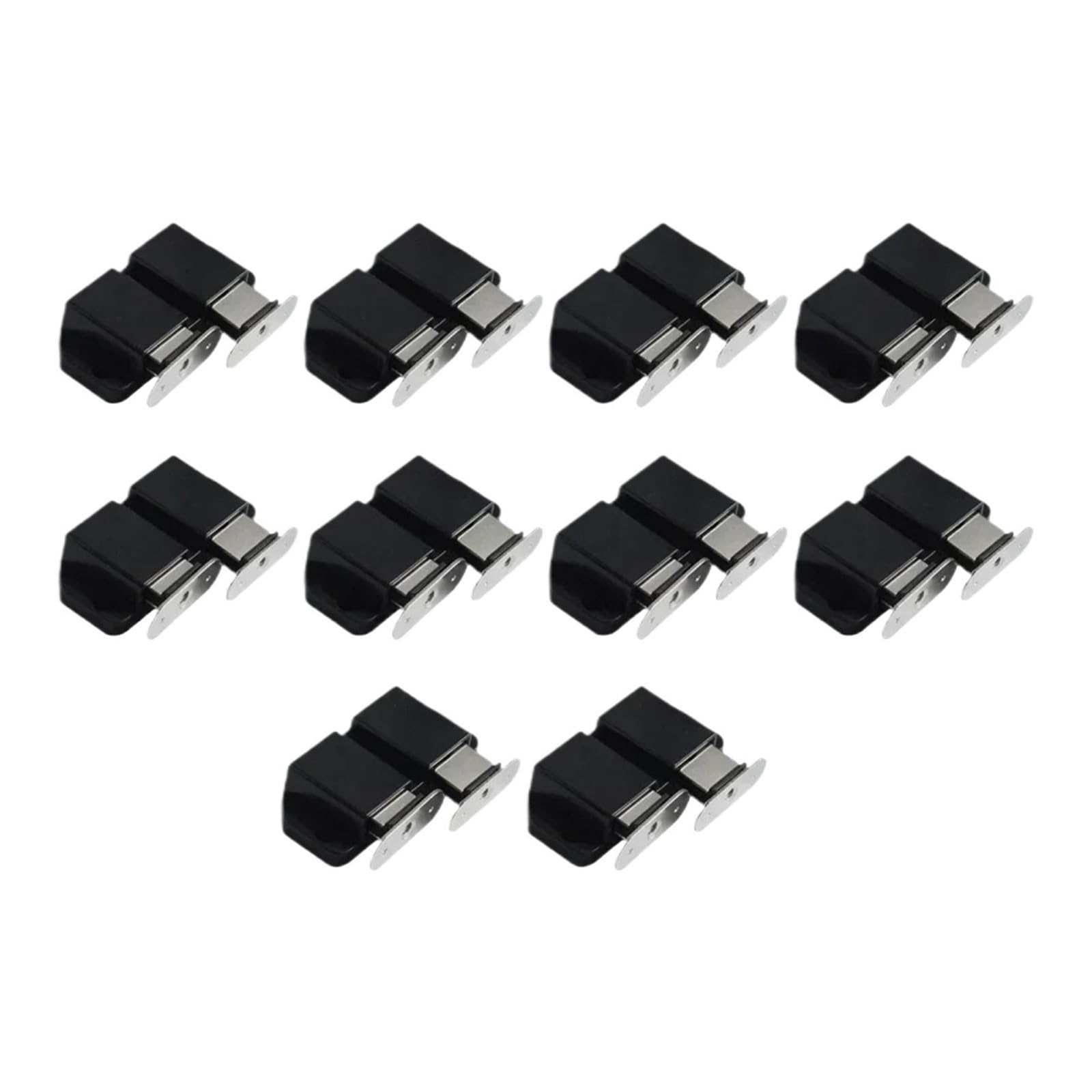 Kayuastt Double Touch 10 Pack Cabinet Door Closure Catches, Furniture Hardware For Closet, Cupboard & Drawer Panels