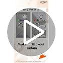 Image of Wakefit Solid Blackout Door Curtains 7 Feet | Set of 2 | Upto 80% Room Darkening Faux Silk Drapes | Thermal Insulated & Noise Reducing Curtains for Living Room & Home Decor | Beige