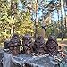 HEEPDD Viking Statue, Odin Long Gun Design, Indoor Outdoor Garden Decorative Art Craft Ornament