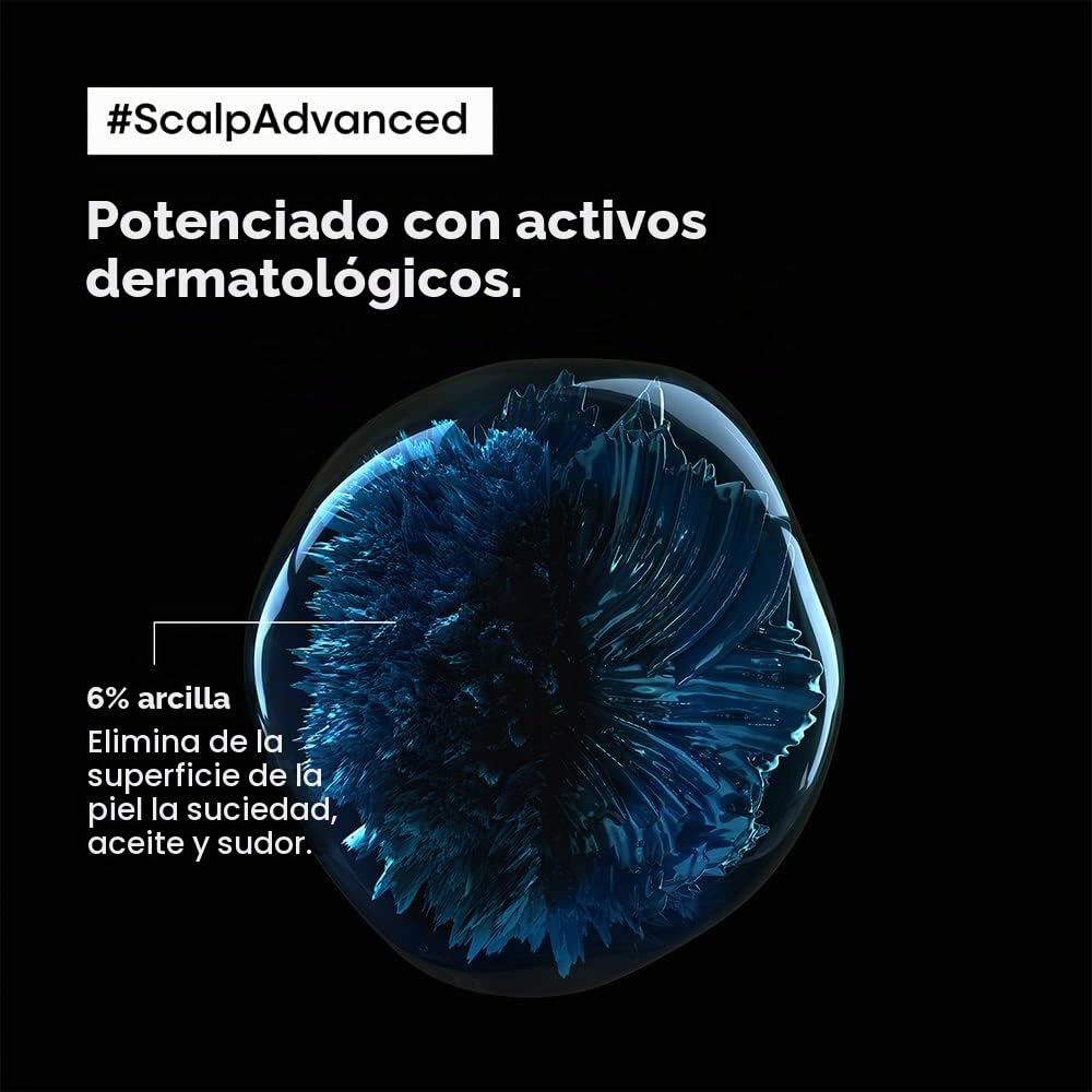 SCALP ADVANCED anti-oiliness 2-in1 shampoo & mask deep purifier clay 500 ml