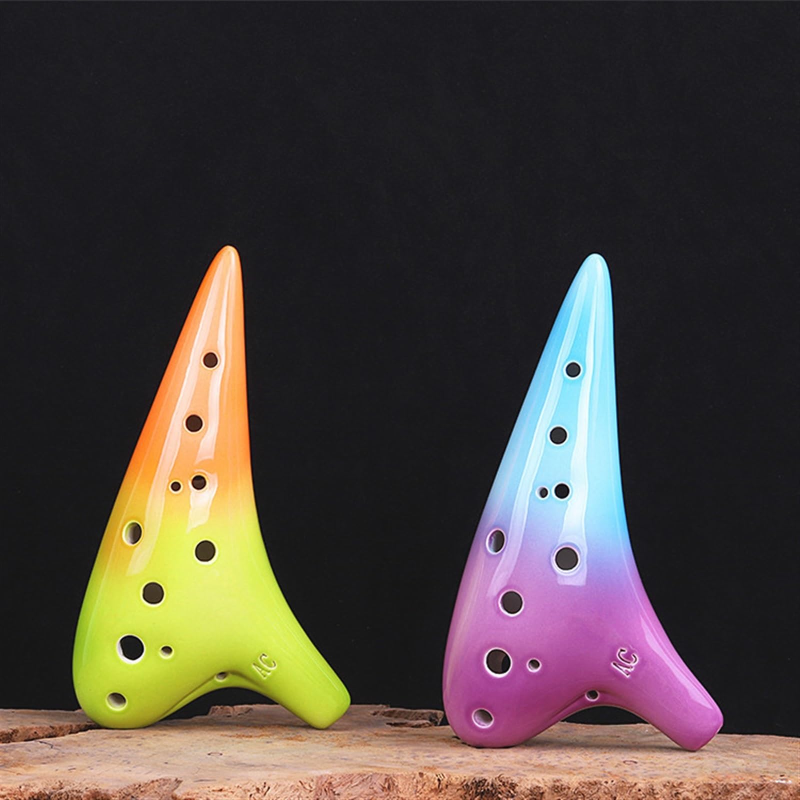 Amazon | プロのオカリナ 演奏 12 穴オカリナ アルト C キー AC