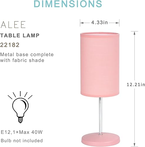 Miniatura 5 de Lampwell Alee - Lámpara de mesa pequeña para sala de estar como lámpara de mesita de noche para dormitorio, juego de 2, lámpara de mesa moderna,