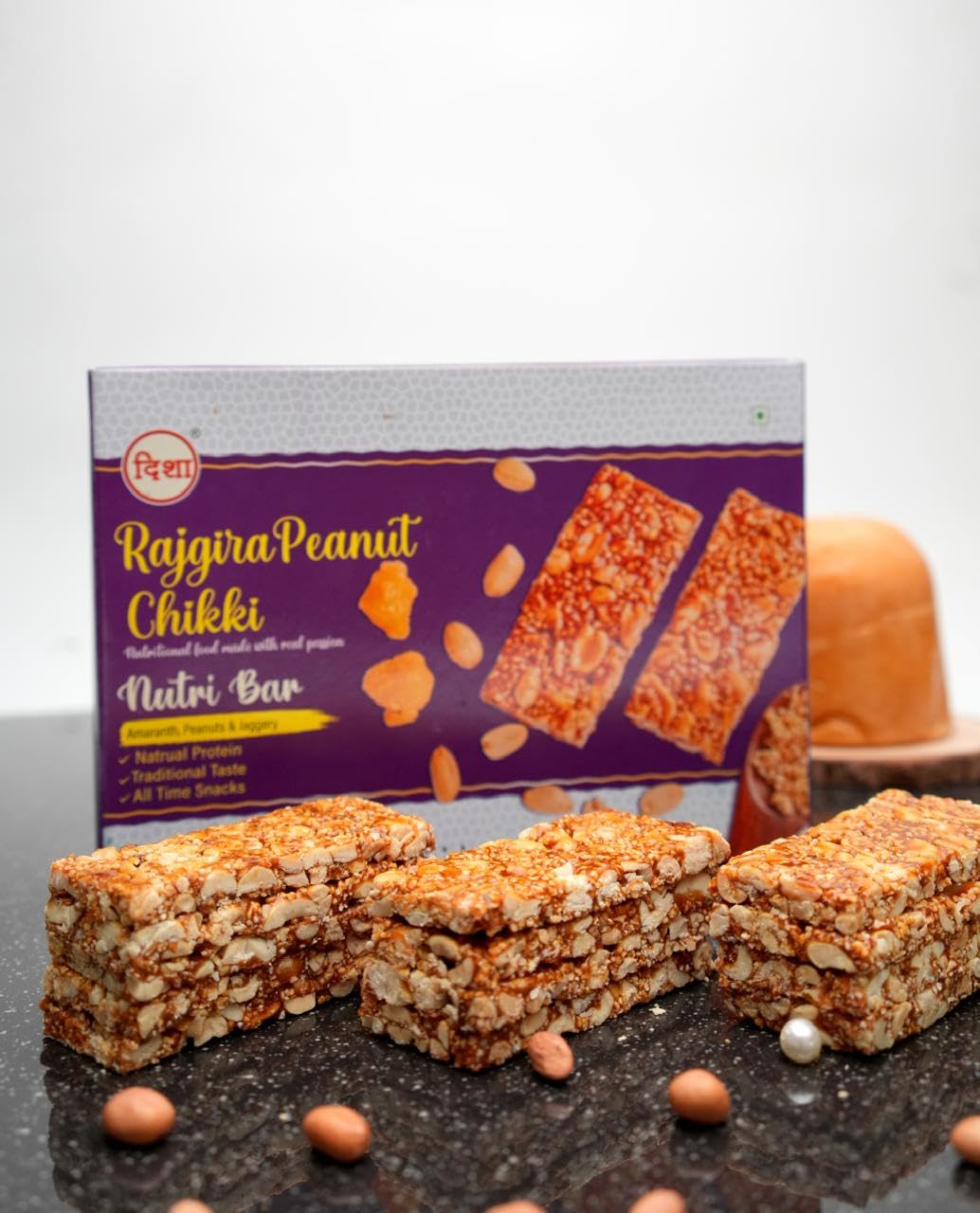 See full amazon price history chart for DISHA RAJGIRA PEANUT CHIKKI BAR: THE ULTIMATE CRUNCHY POWER SNACK(PACK OF 1)|NO ADDED SUGAR|NO ADDED FLAVOUR|MADE WITH JAGGERY. DISHA RAJGIRA PEANUT CHIKKI BAR: THE ULTIMATE CRUNCHY POWER SNACK(PACK OF 1)|NO ADDED SUGAR|NO ADDED FLAVOUR|MADE WITH JAGGERY. (B0DB61YRPJ) Amazon Price History, Amazon Price Tracker