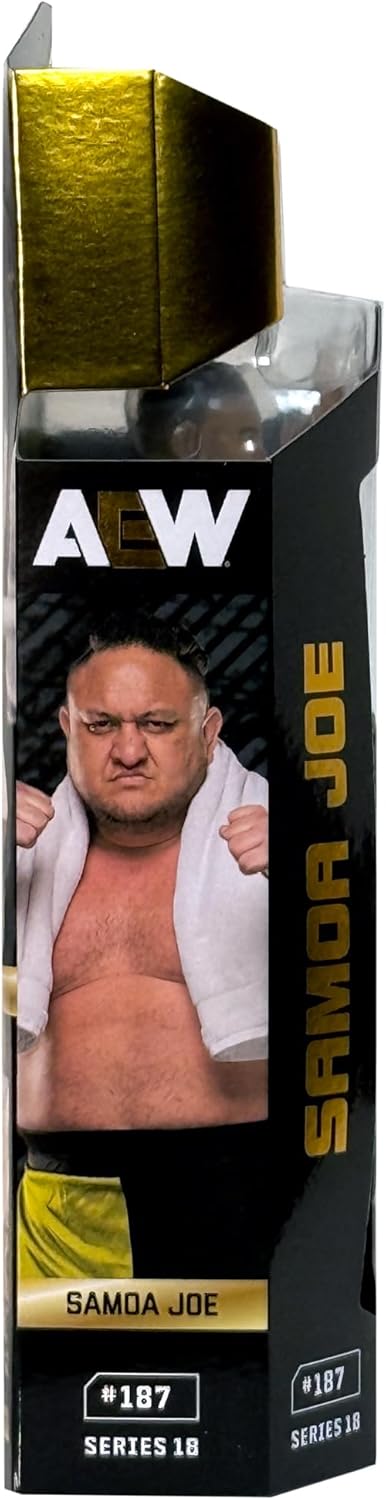 AEW Samoa Joe Unrivaled 18 Toy Wrestling Action Figure