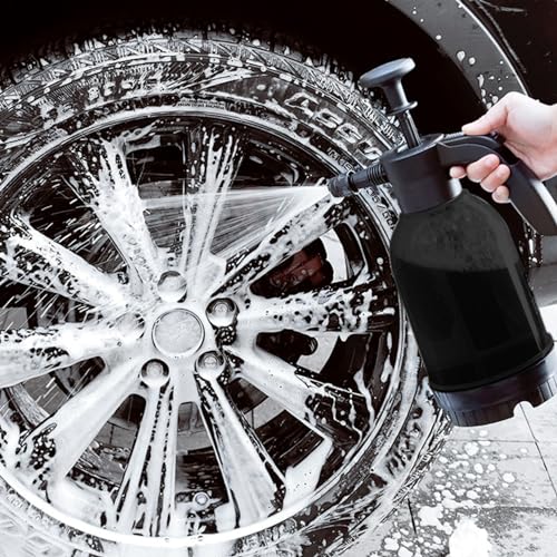 Botella de espuma para lavado manual de coches y pulverizador con bomba 8