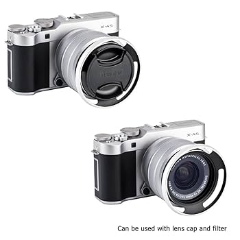 タバスコ　XC15-45mm Amazon | JJC メタル レンズフード ねじ込む式 Fujifilm Fujinon