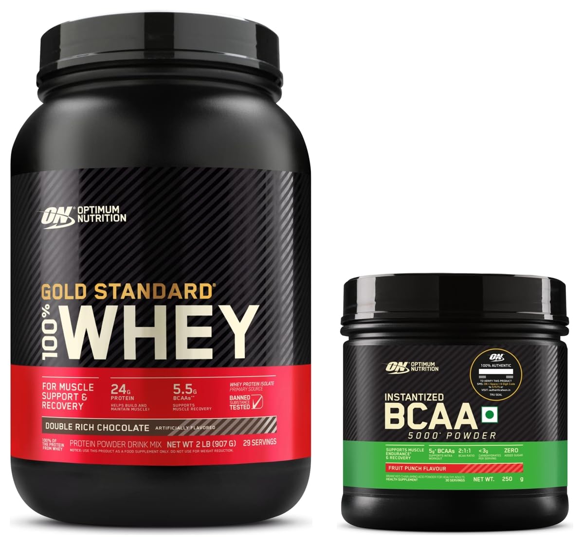 Optimum Nutrition (ON) Gold Standard 100% Whey (2 lbs/907 g) (Double Rich Chocolate) and ON BCAA, 5g BCAAs in 2:1:1 Ratio, 30 servings (B0CD7PHF3Z) Amazon Price History, Amazon Price Tracker