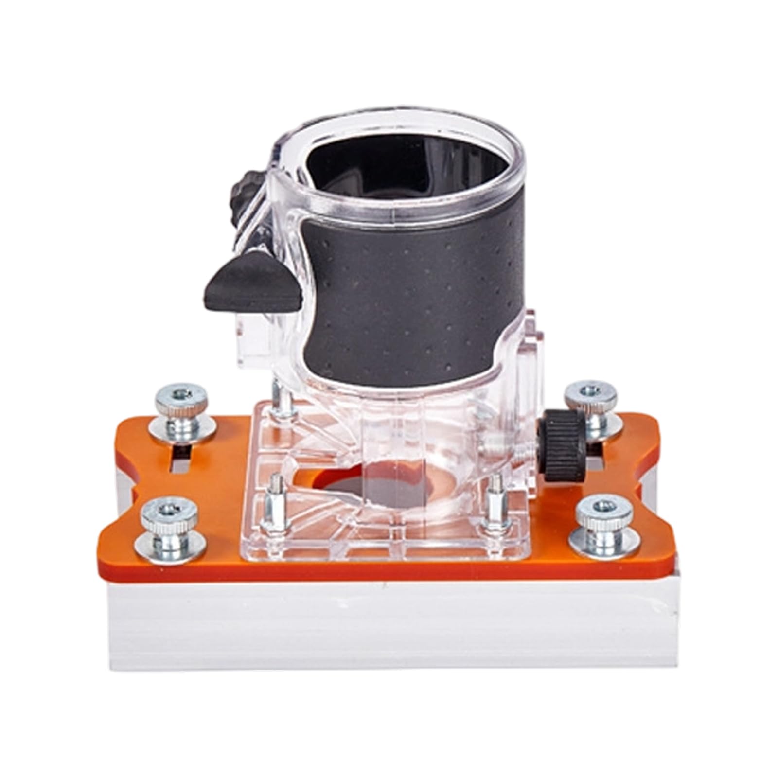 Wood Trimmer Router Tool 2 in 1 Slotting Base and Fastening Bracket for 50mm Trimming Machine Invisible Fasteners Wood Router Base
