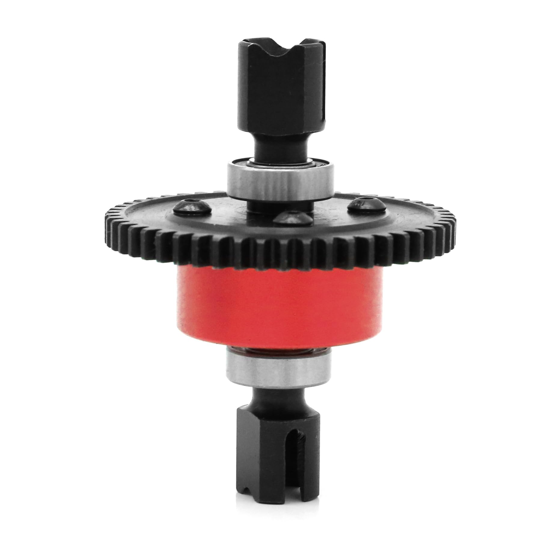 Différentiel Central Alu 50T Pour Arrma 1/7 Et 1/8 – Rouge – Renfort Durable
