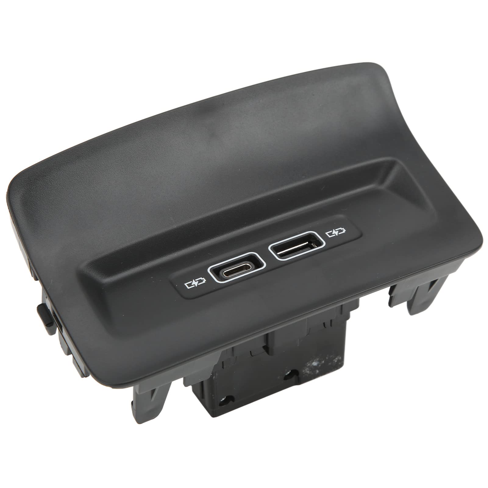 Puerto de Cargador USB para Asiento Trasero Negro 5QD035726L Reemplazo para KODIAQ KAROQ 2017+