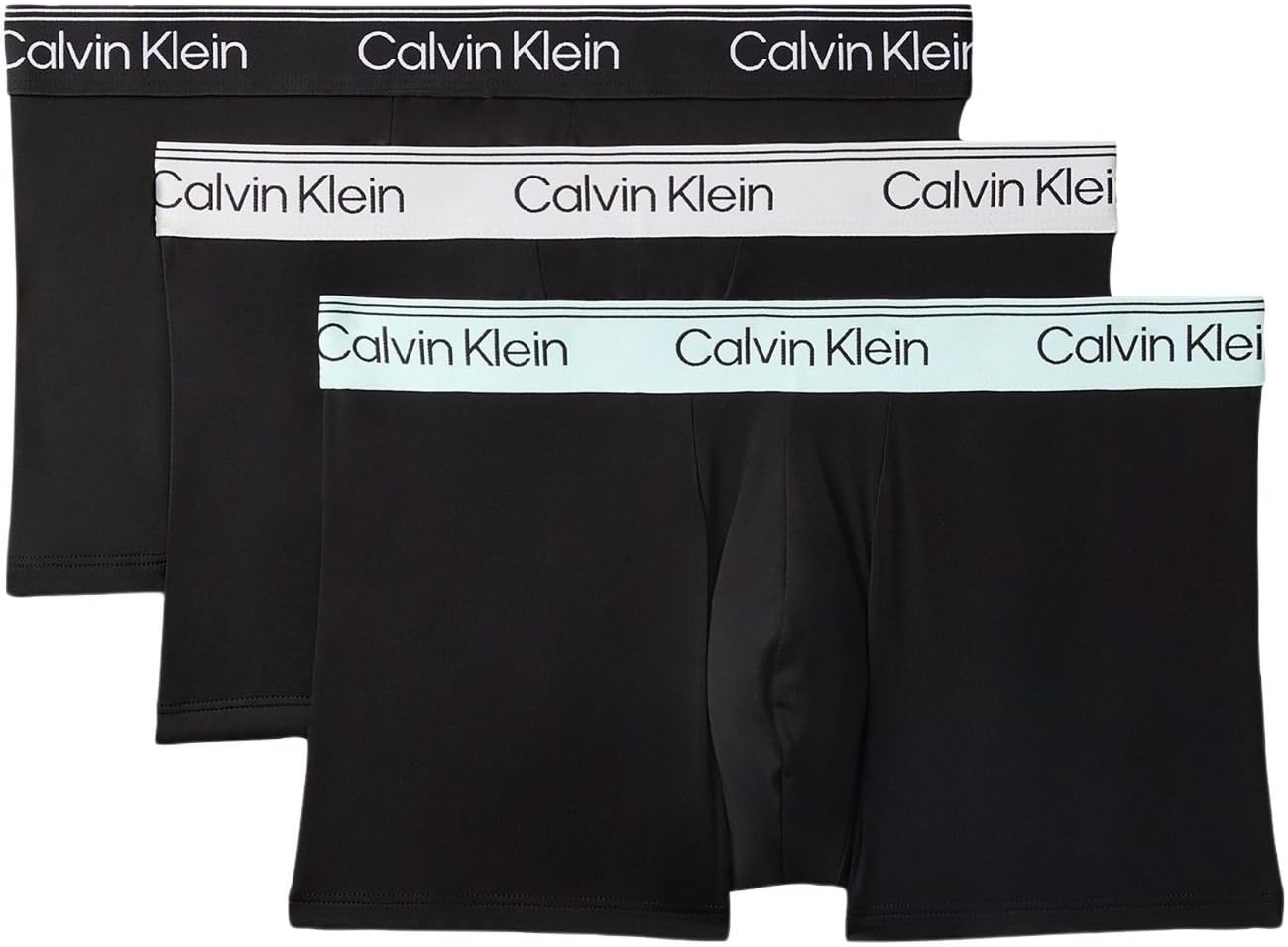 Calvin Klein Herren Low Rise Trunk 3pk Lv00nb4409 Badehose