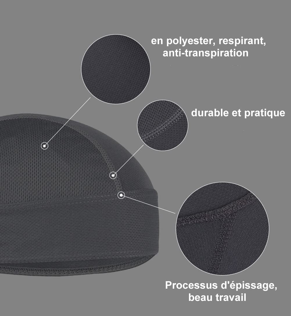 Bonnet Cagoule Tête De Mort BrightGlow – UV, Respirant, Multisport Homme/Femme