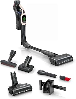 BKS1041RHF Cordless Vacuum Cleaner, Unlimited 10, Battery 4.0 Ah, MicroClean Technology, Easy Empty Dust Pan, Flexible Tube, LED Lighting, Pink,