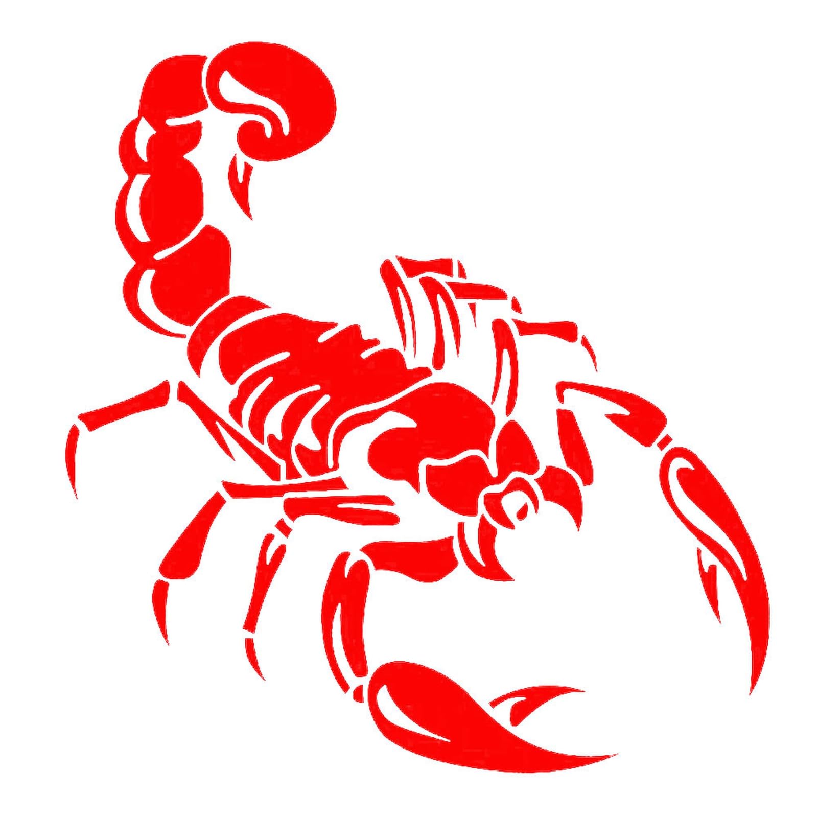 matumou Fashion Scorpion Reflective Car Vehicle Body Hood Window Decals Sticker Decor